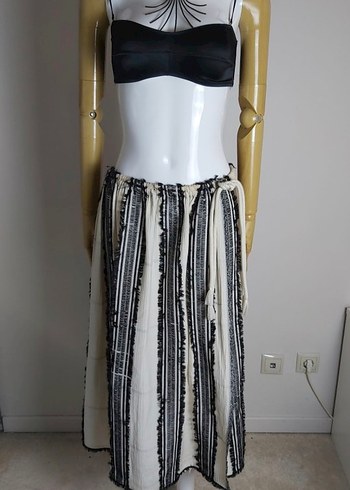 Lanvin püsküllü midi etek - Görsel 3