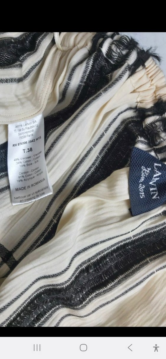 Lanvin püsküllü midi etek - Görsel 5