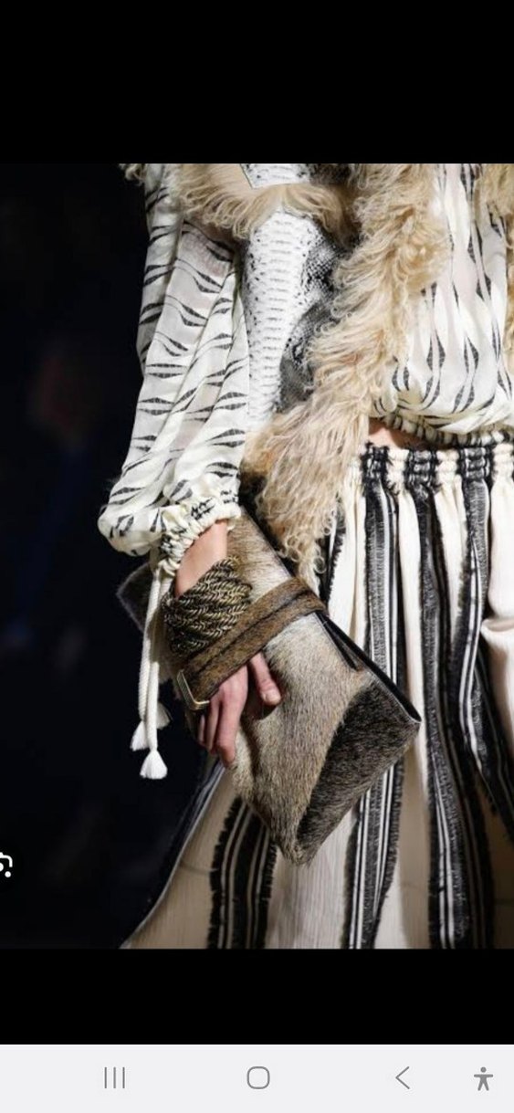 Lanvin püsküllü midi etek - Görsel 2