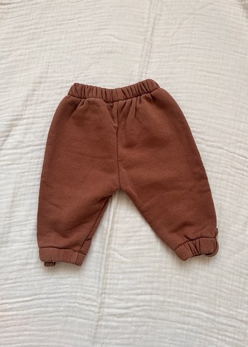 Düğmeli Kahverengi Erkek Çocuk Pantolonu - Görsel 2