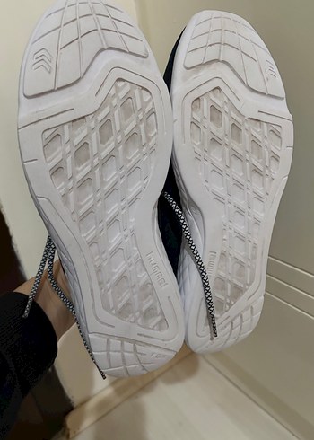 Lacivert Erkek Spor Ayakkabı Bağcığı Hummel - Görsel 5