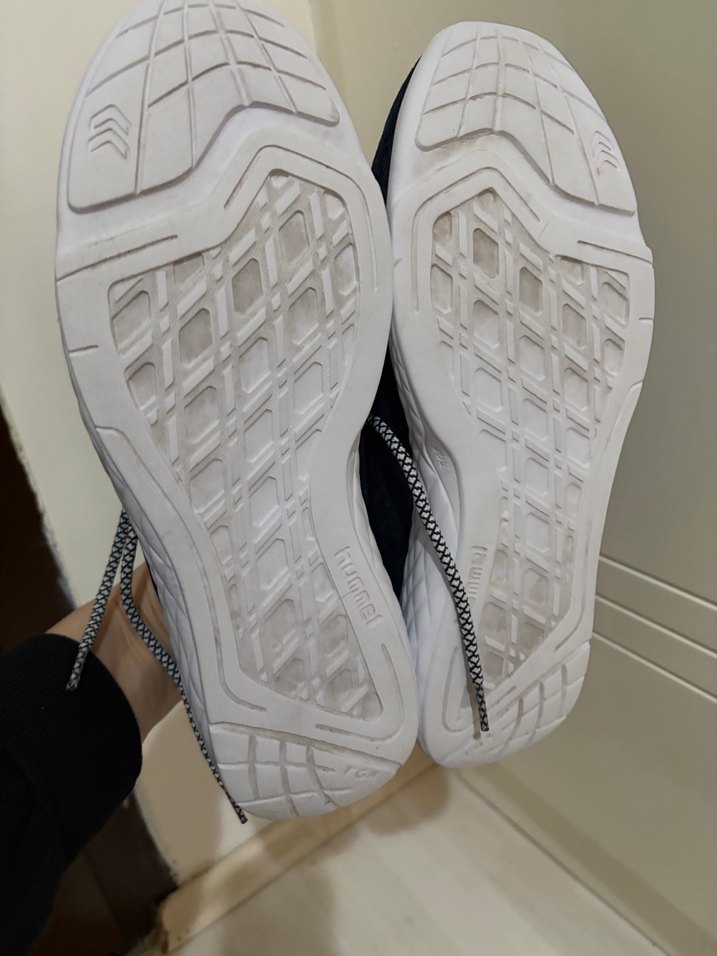 Lacivert Erkek Spor Ayakkabı Bağcığı Hummel - Görsel 5