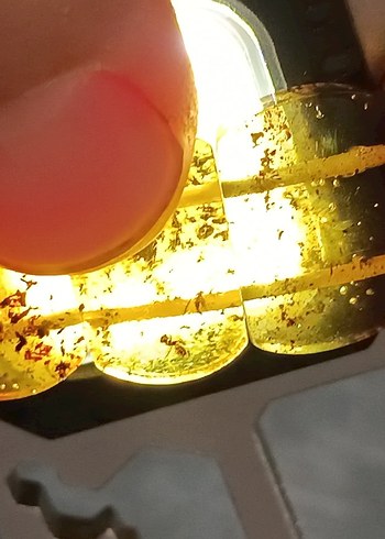 doğal damla kehribar set - Görsel 2