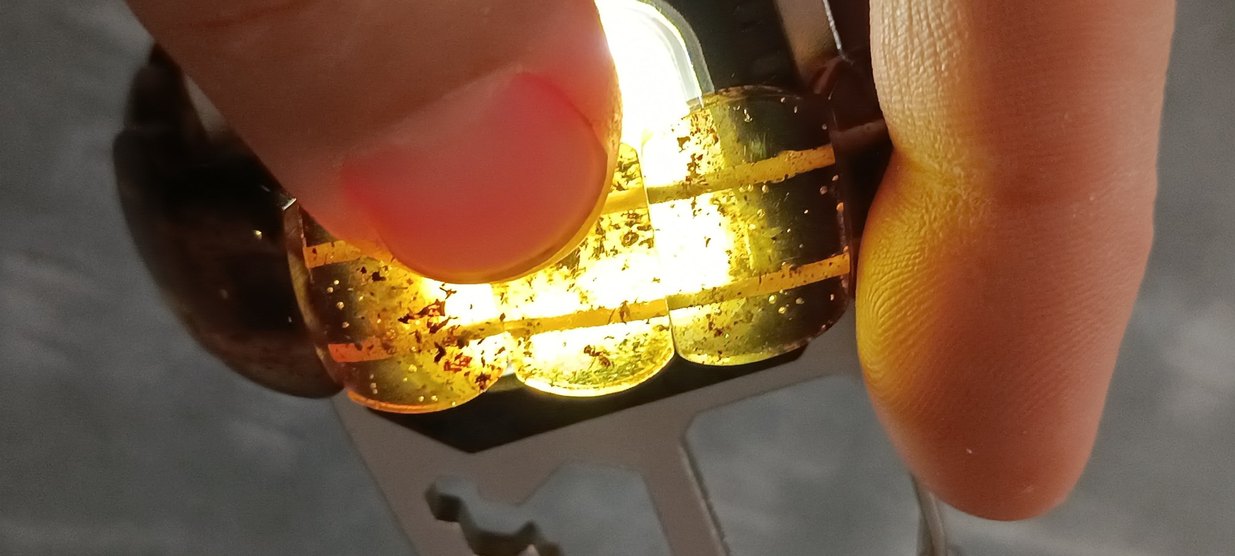 doğal damla kehribar set - Görsel 2