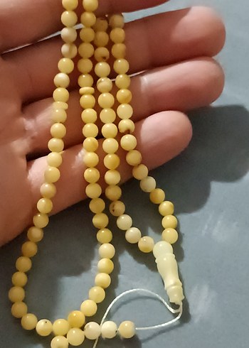 99'luk damla kehribar tesbih - Görsel 5