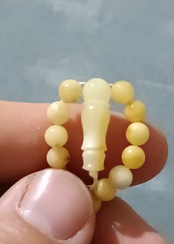 99'luk damla kehribar tesbih - Görsel 4