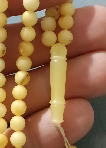 99'luk damla kehribar tespih - Görsel 4