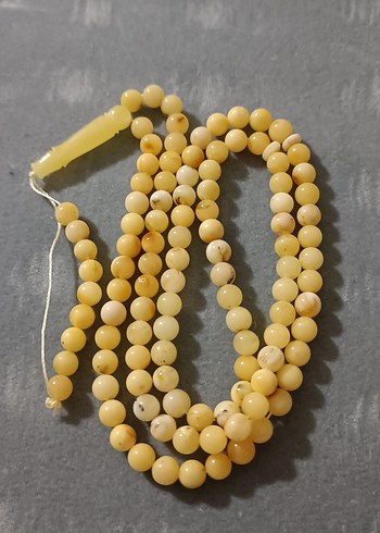 99'luk damla kehribar tespih - Görsel 5