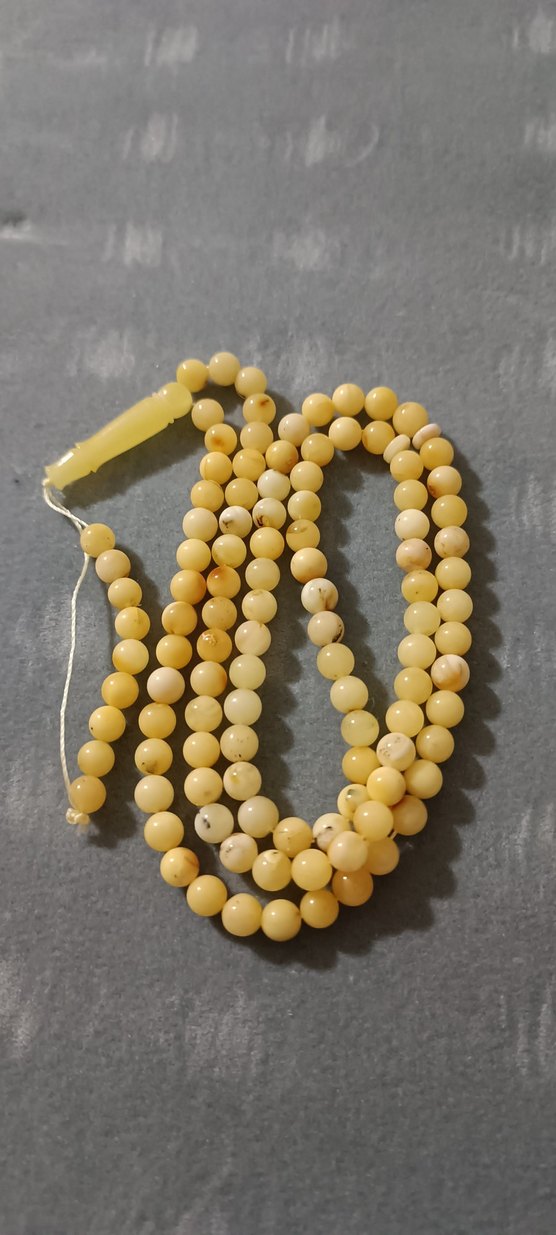 99'luk damla kehribar tespih - Görsel 5