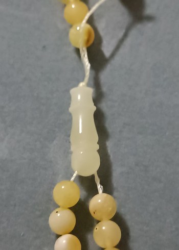 99'luk damla kehribar tespih - Görsel 2