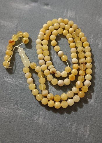 99'luk damla kehribar tespih - Görsel 5