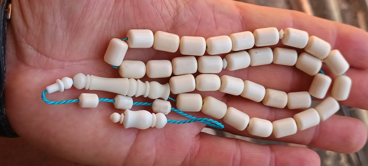 Balina  kemiği tesbih - Görsel 2