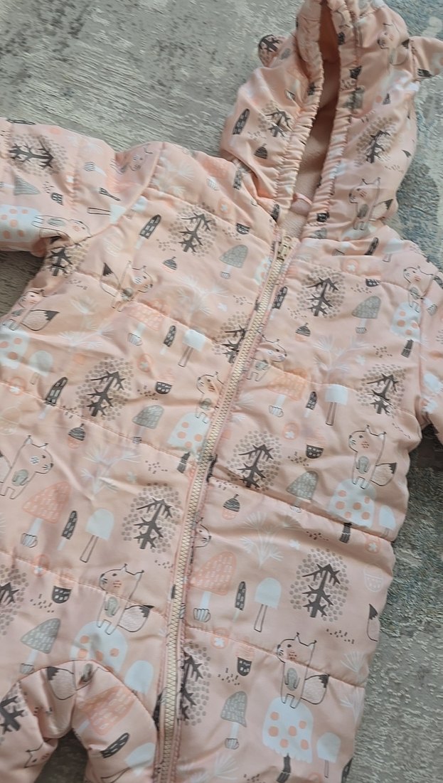 kız bebek mont - Görsel 2