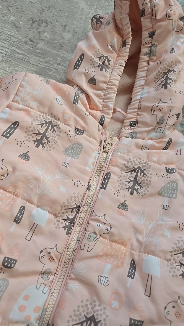 kız bebek mont - Görsel 3