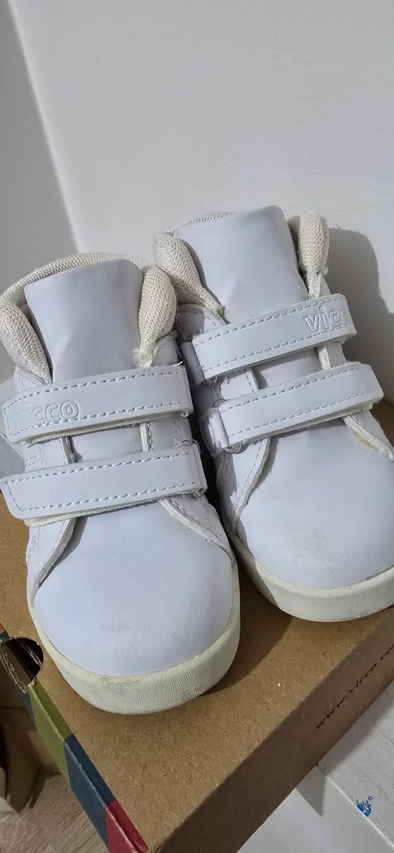 Kız Çocuk Vicco Beyaz Bot Ayakkabı - Görsel 5