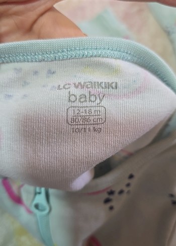 1,5 Yaş Beden çeşitli Renk fermuarlı Renkli Bebek Kız Tulumu