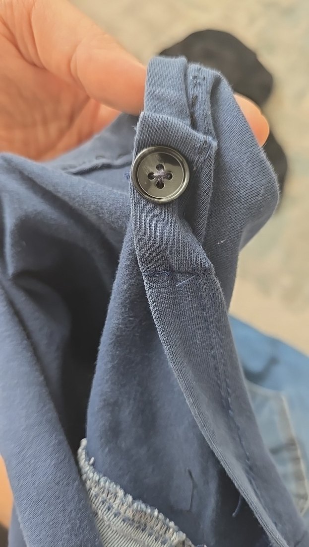 Mavi Hamile Kot Pantolon - Normal Boy, Dar Kesim - Görsel 5