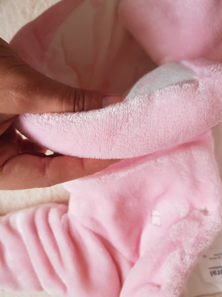 Kız Çocuk Pembe Kapüşonlu Kürklü Mont - Görsel 4