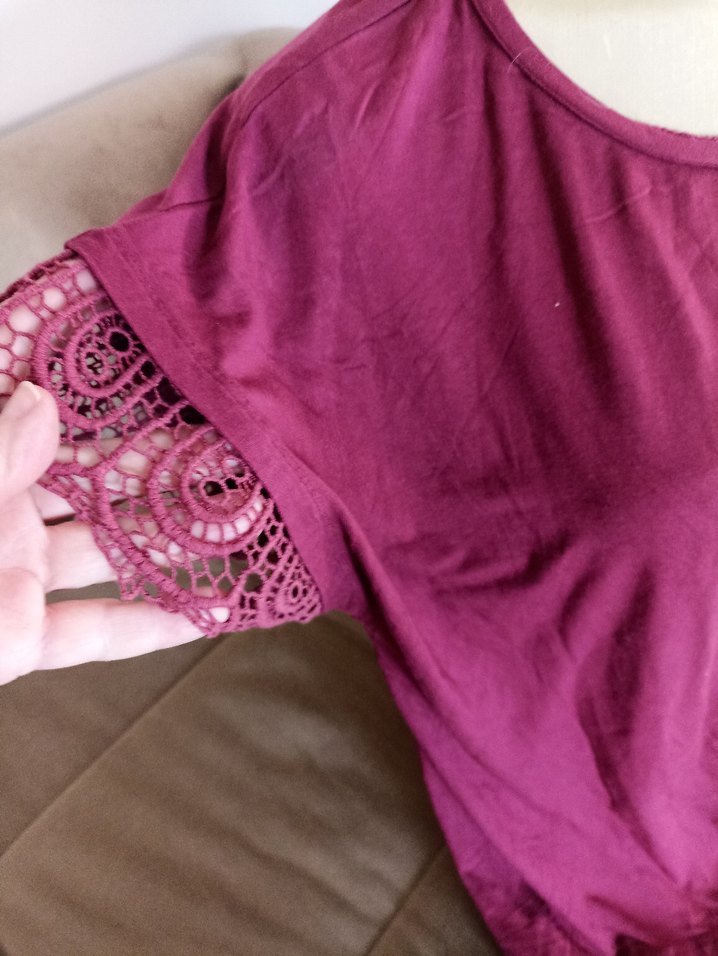 şık dantel detaylı likralı penye - Görsel 2