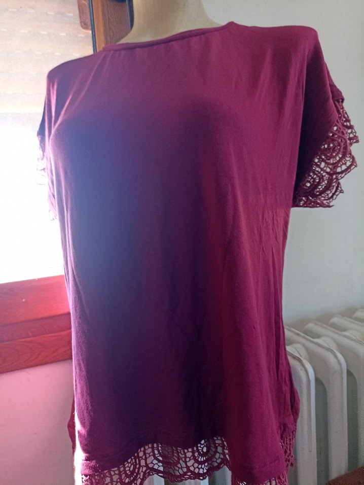 şık dantel detaylı likralı penye - Görsel 3