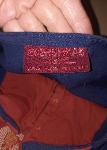 Nakışlı Düğmeli Bohem Hamile Tunik - Görsel 4