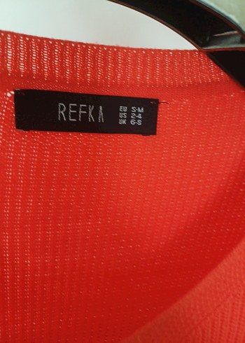 Kadın Kırmızı Uzun Kollu Triko Elbise tunik - Görsel 7