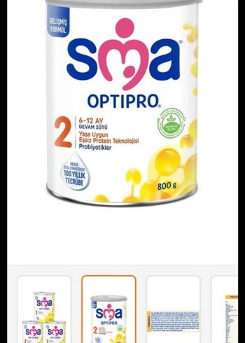 SMA OPTIPRO 2 Devam Sütü 800g