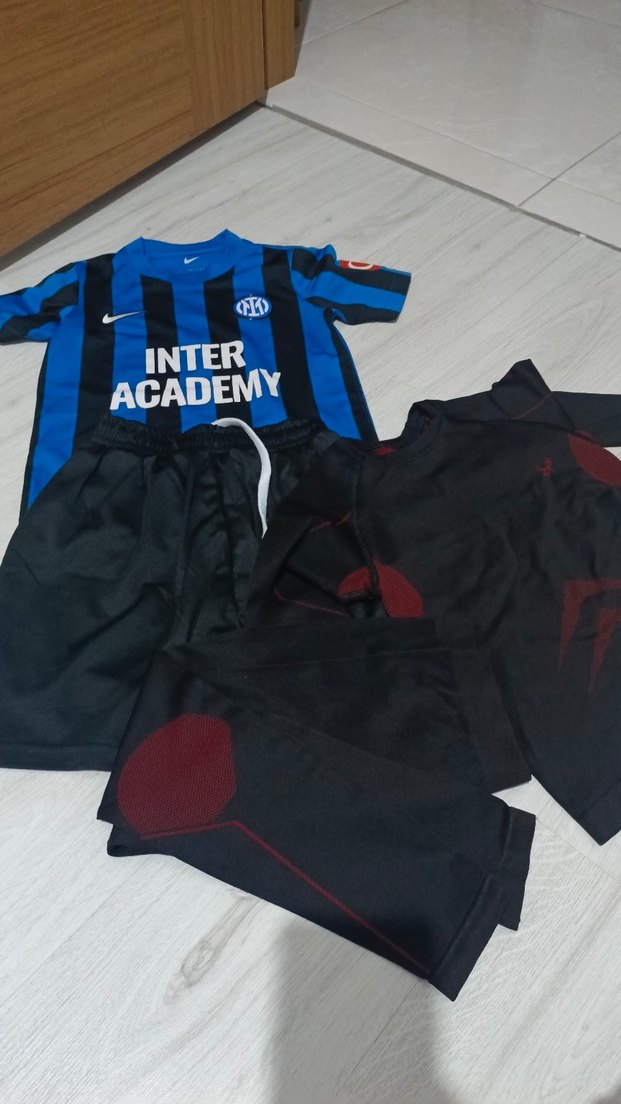 Inter Academy Baskılı Erkek Spor Forması 5/6 yaş - Görsel 2