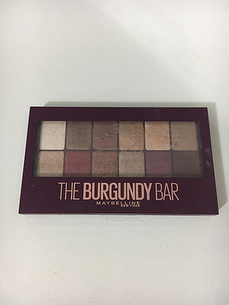 Maybelline The Burgundy Bar Far Paleti