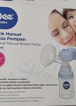 1 kez kullanılmış göğüs pompası