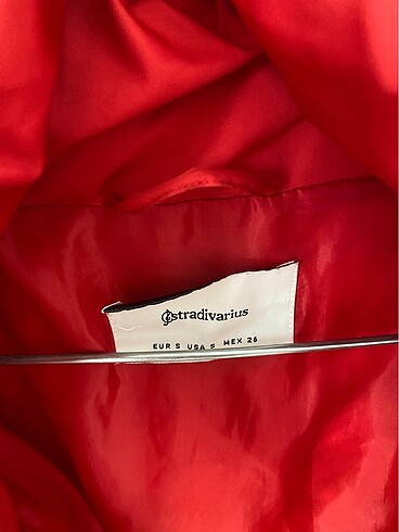 s Beden kırmızı Renk stradivarius mont