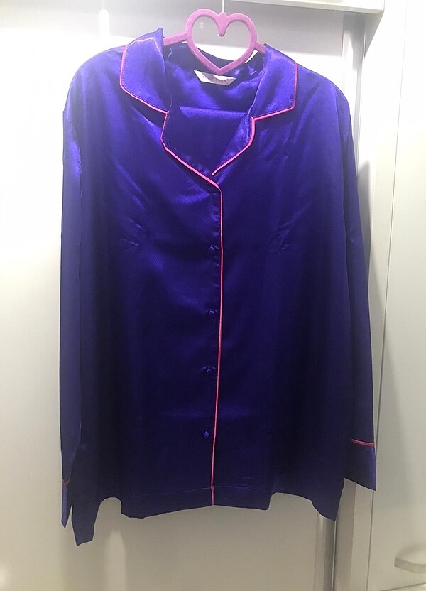 Saten pijama takımı - Görsel 4