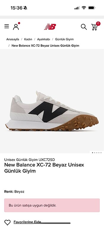 New Balance New Balance XC-72 Spor Ayakkabı