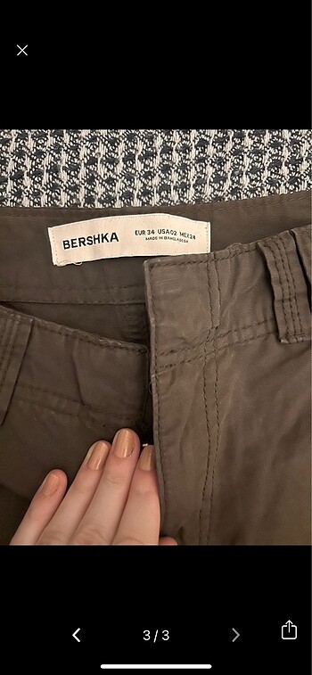 xs Beden bershka pant
