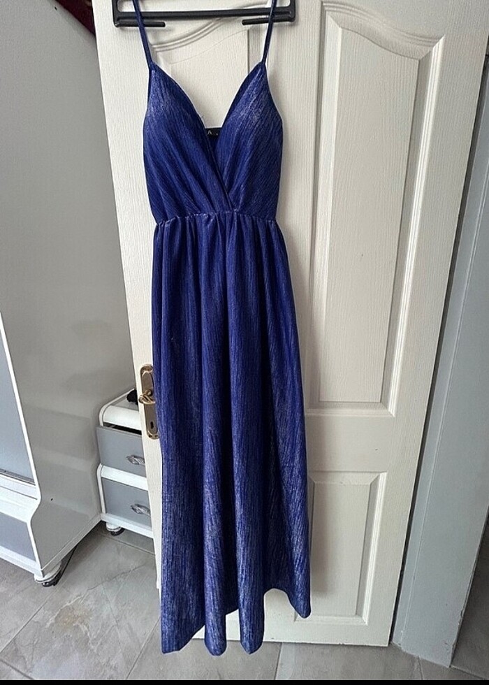 Işıltılı Uzun Elbise - Görsel 4