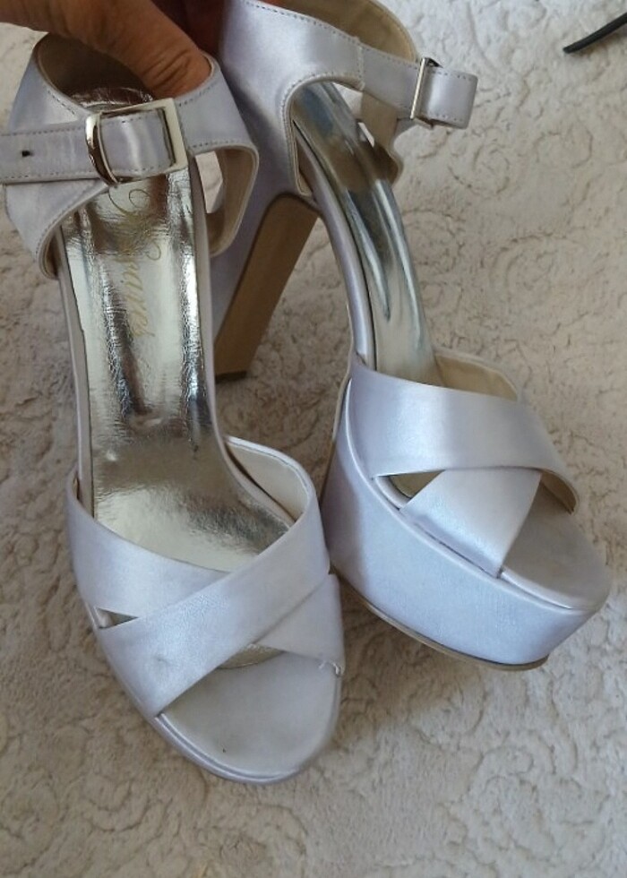 Platform topuklu ayakkabı - Görsel 3