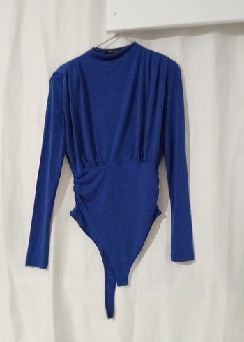 drapeli çıtçıtlı örme body - Görsel 4