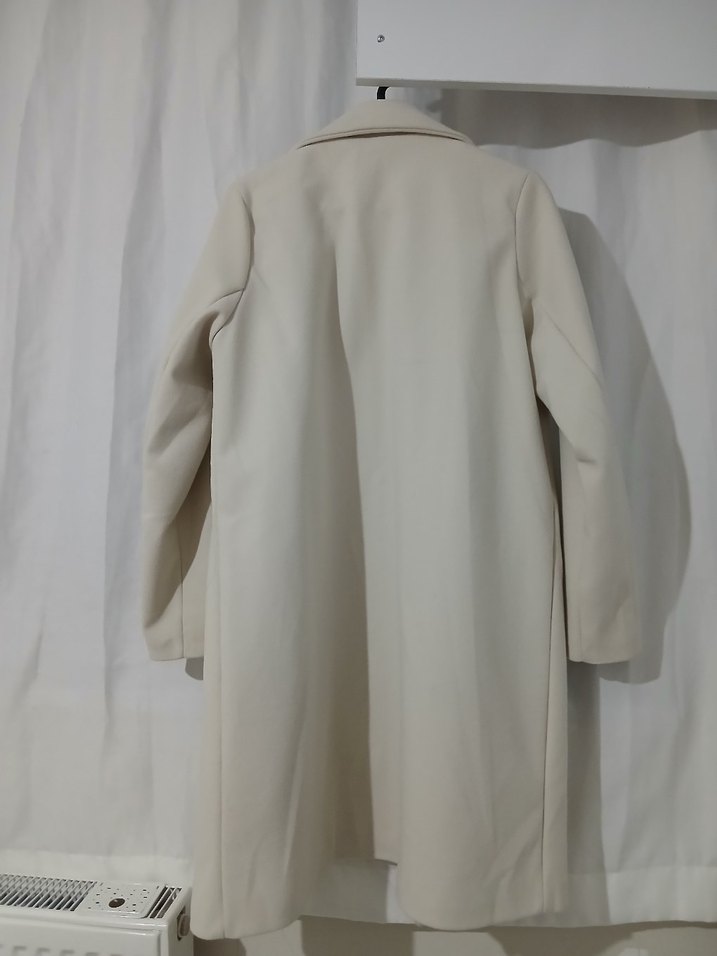 krem kaşe kaban - Görsel 4