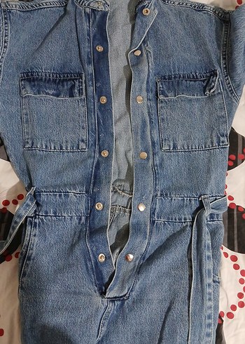 Mavi Denim Kadın Tulum - Görsel 2