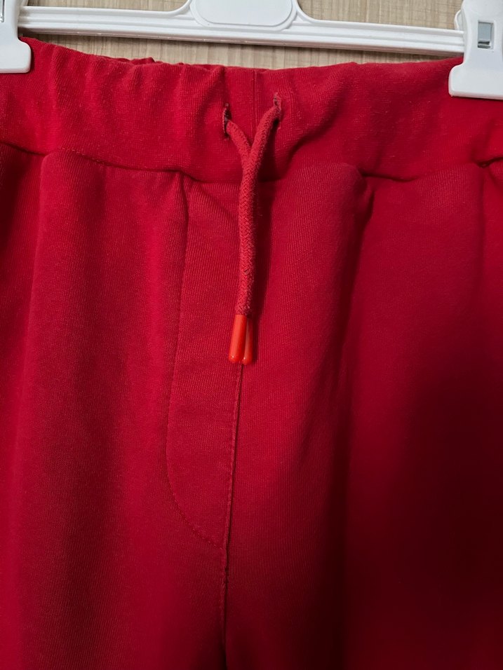 Kırmızı Rahat Kesim Kadın Eşofman Takımı - Görsel 5