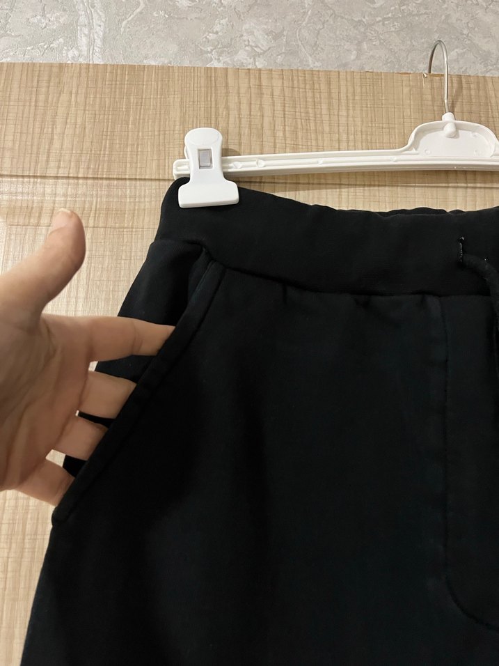 Siyah Mini Kadın Eşofman Takımı - Görsel 3