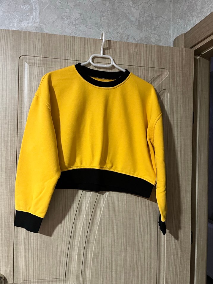 Sarı Kadın Oversize Eşofman Takımı - Görsel 2