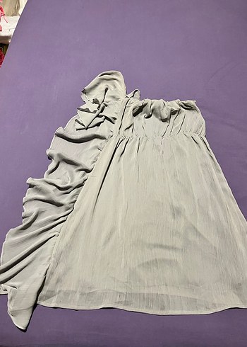 Tek omuz kısa elbise - Görsel 2