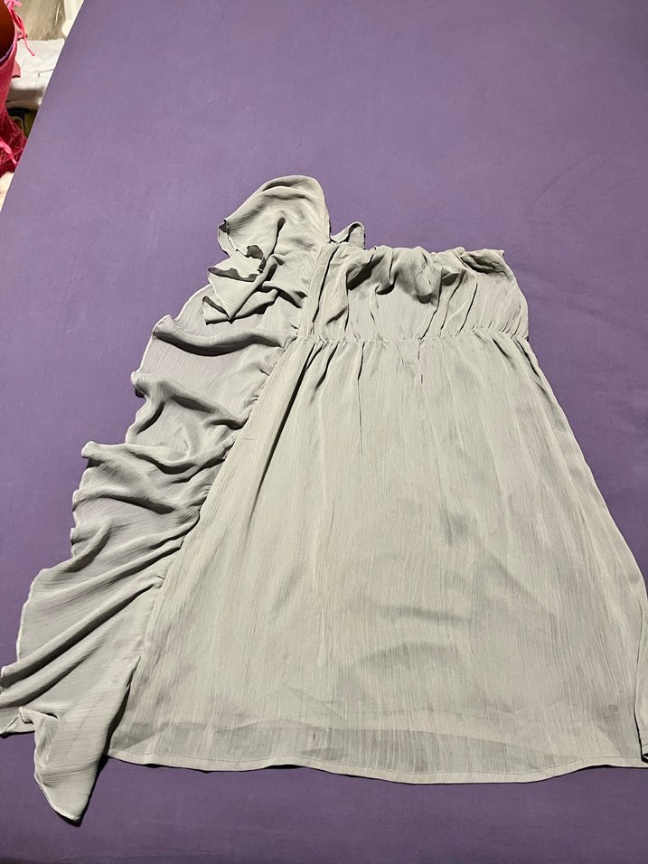 Tek omuz kısa elbise - Görsel 2