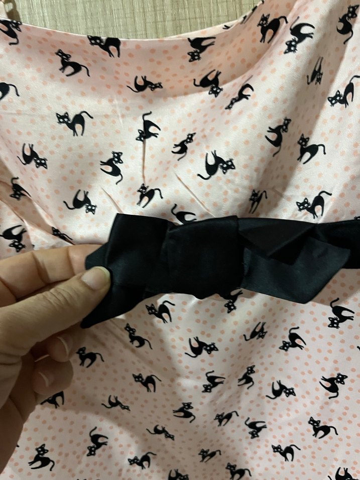 Pembe İnce Askılı Midi Gecelik - Görsel 3