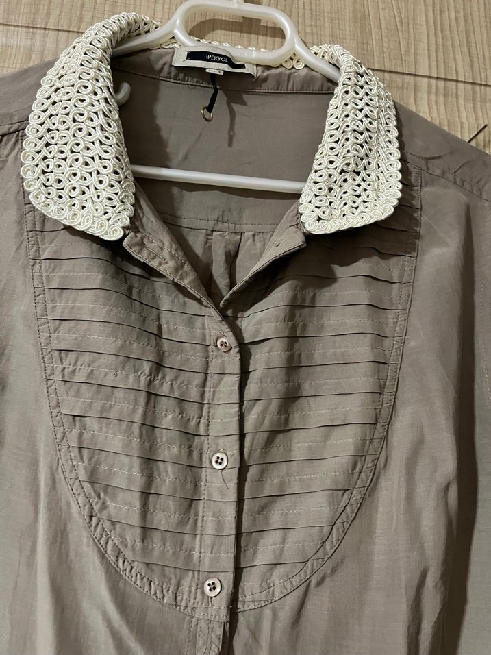 Vizyon Düğmeli Kadın Gömlek - Görsel 2