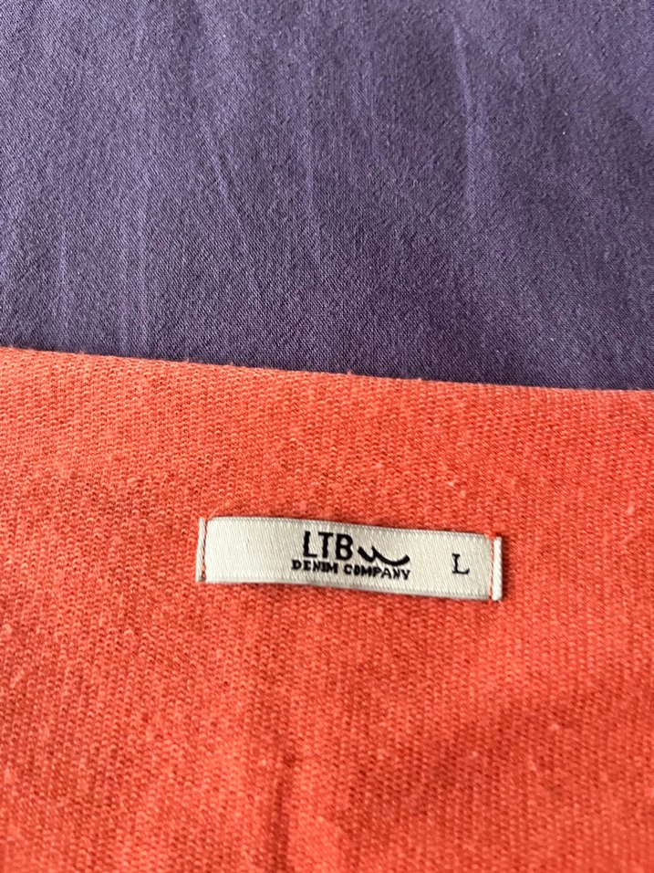 Turuncu Baskılı Rahat Kesim Sweatshirt - Görsel 5