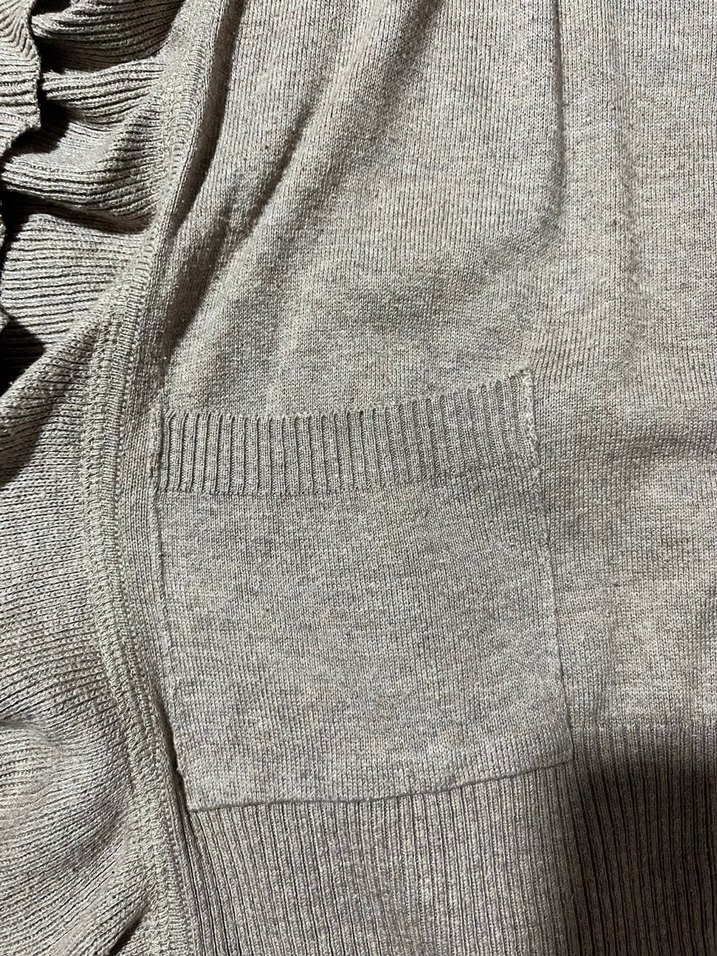 Kadın Hırka sütlü kahve rengi - Görsel 2