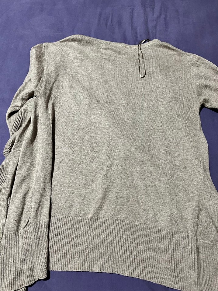 Kadın Hırka sütlü kahve rengi - Görsel 5