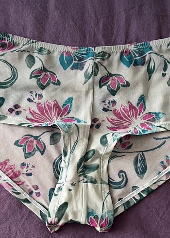 Etam Çiçek Desenli Mini Kadın Pijama Takımı